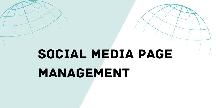 Social media page management